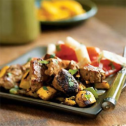 Caribbean Pork and Plantain Hash