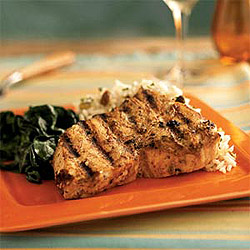 Aromatic Swordfish Steaks