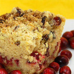 Photo:Cranberry-Raisin Coffee Cake